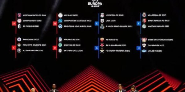 立博体育-【欧联抽签】布莱顿、贾府、马赛汇聚死亡之组