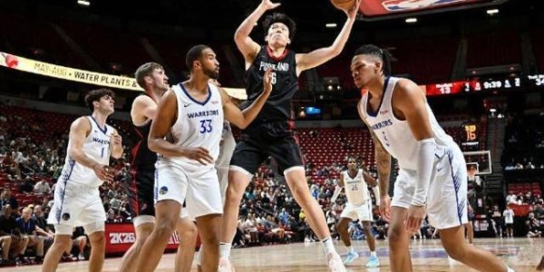 杨瀚森回应开拓者首秀：如果满分是100分，给自己打60分